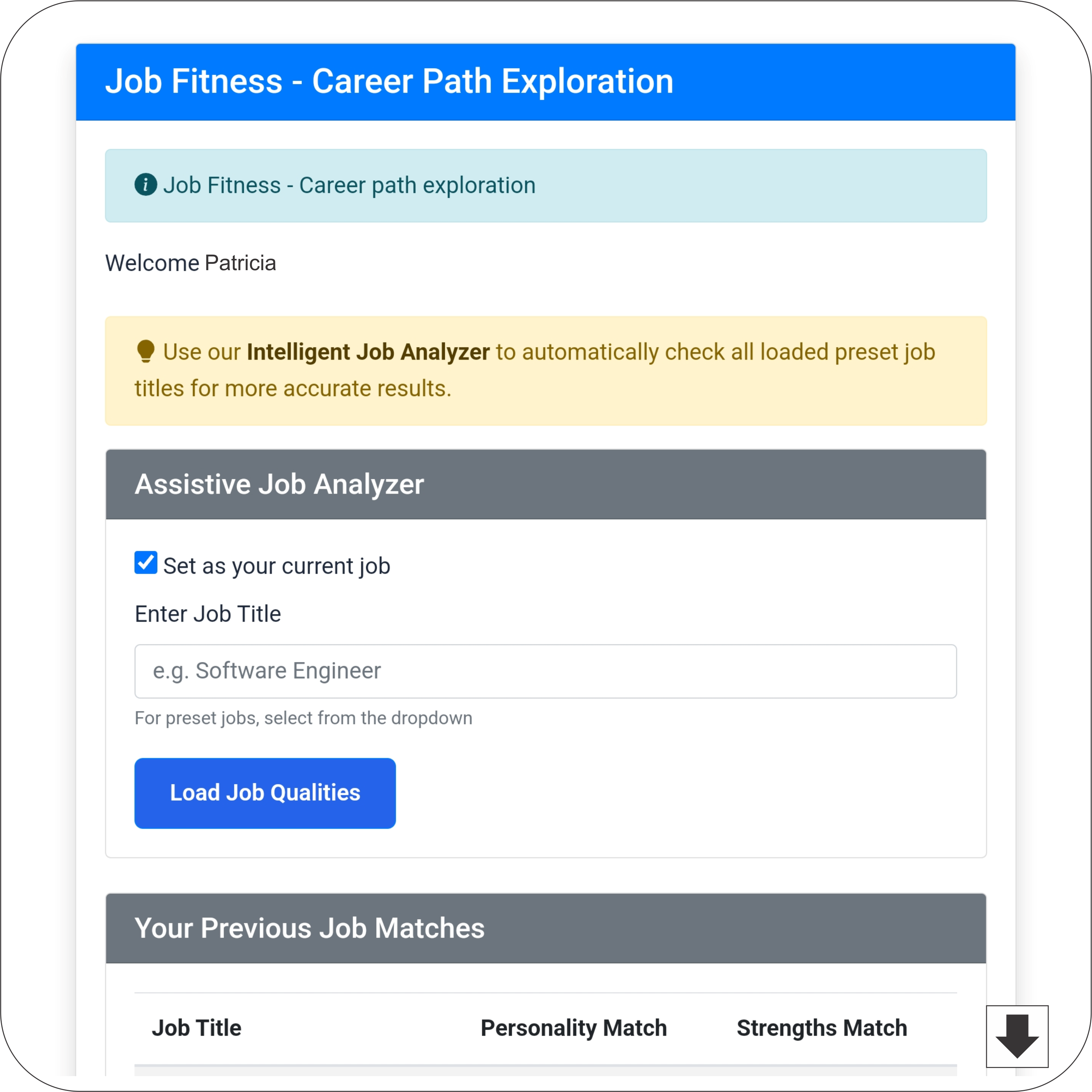 Job Fitness